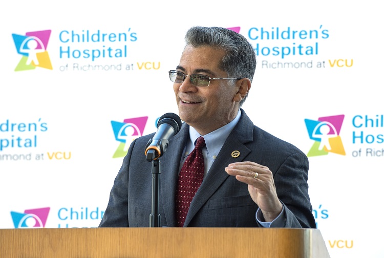 Secretary of Health and Human Services visits Children’s Hospital of Richmond at VCU, urges COVID-19 vaccination for kids