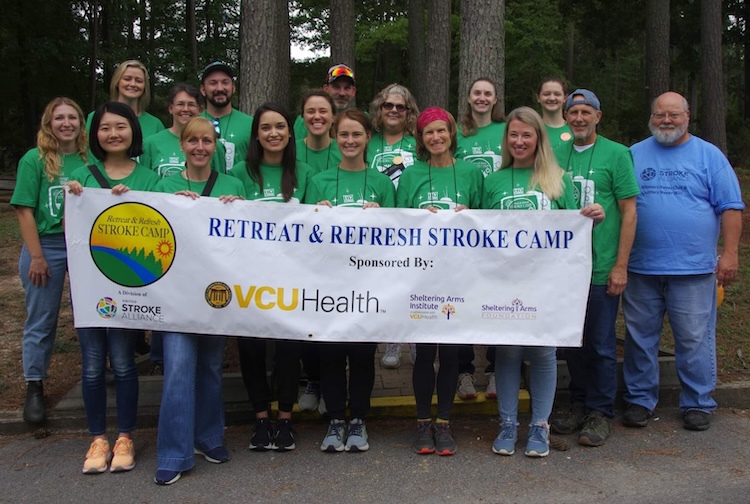 VCU Health builds community for stroke survivors with a weekend retreat