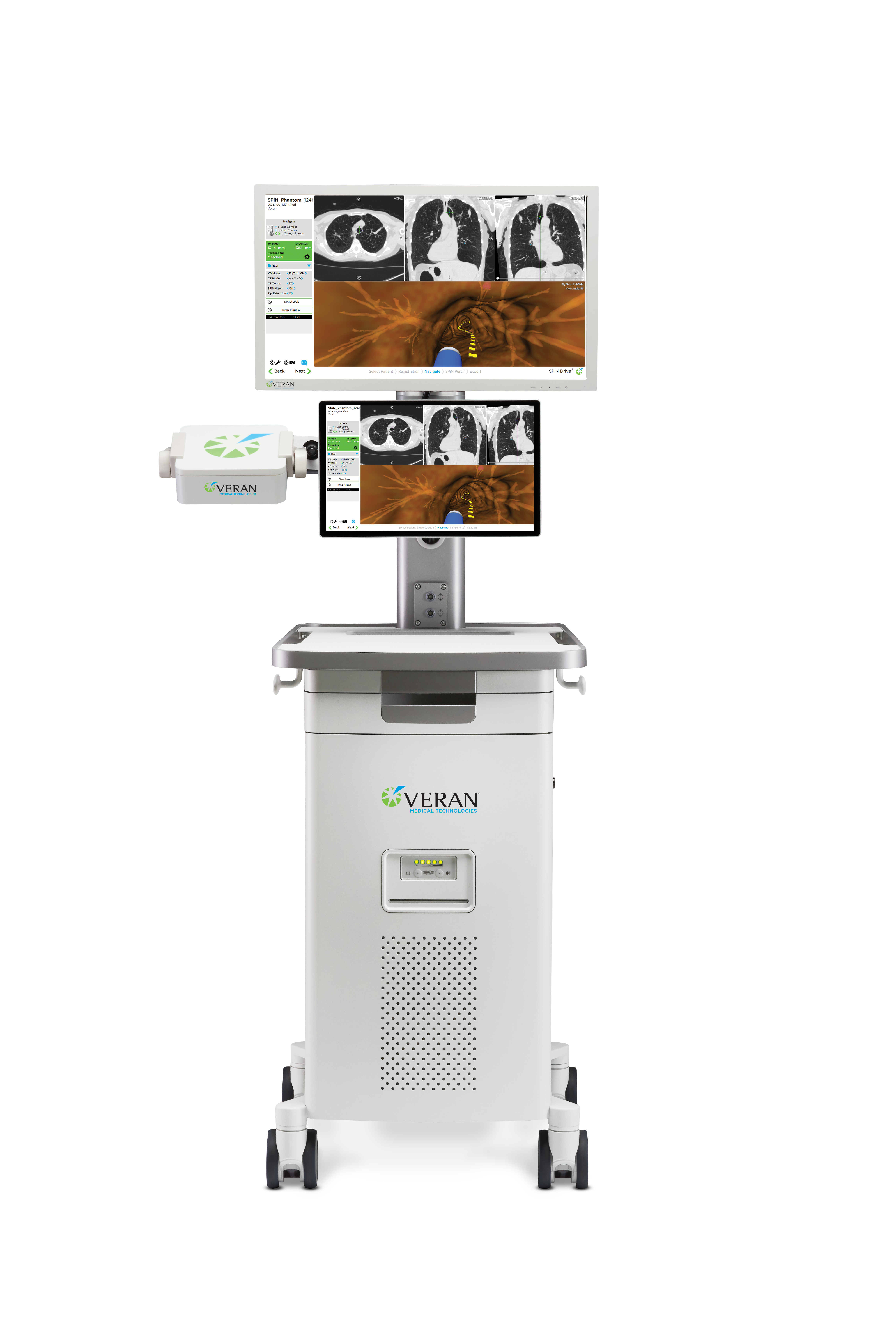 the Veran Medical next generation ENB SPiN Thoracic Navigation System for lung cancer