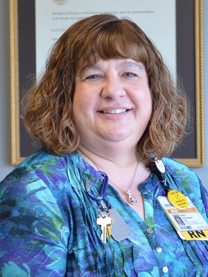 Betty DeOrnellas, RN, BSN, LNHA, has been the Administrator for The Hundley Center for about two years and lives in South Hill.