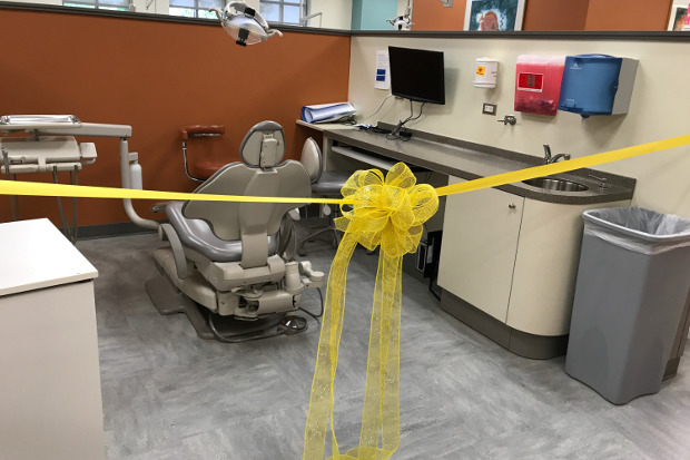 Ribbon cutting for VCU Dental Care’s new urgent care clinic