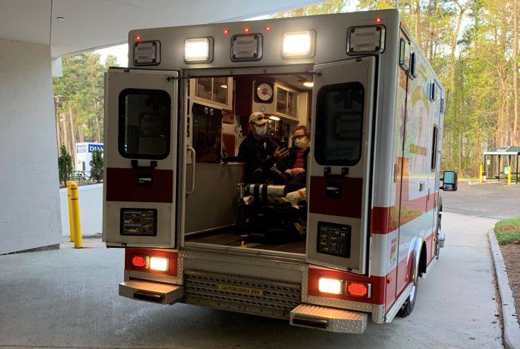 VCU Health emergency vehicle