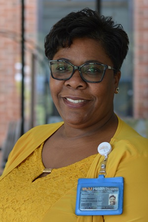 Ruth Bates, of South Hill, is the Associate Director of Food and Nutrition Services at The Hundley Center.