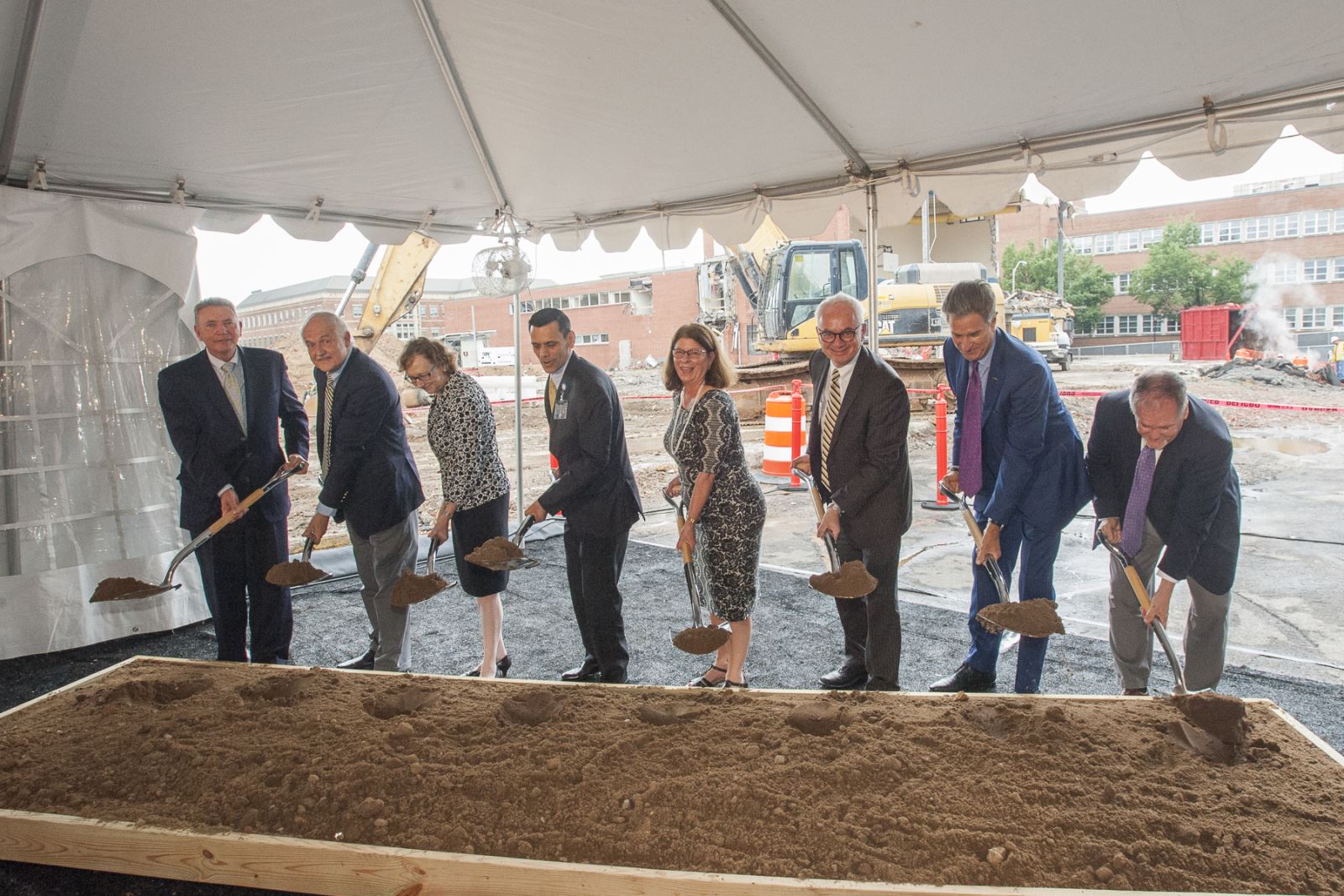 Groundbreaking of Adult Outpatient Facility, June 2018
