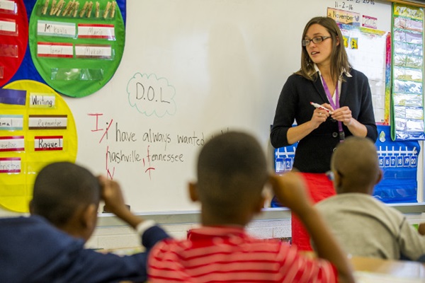Federal funding also helps the Richmond Teacher Residency program, which gives aspiring teachers full-time classroom experience.