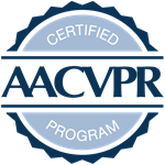 American Association of Cardiovascular and Pulmonary Rehabilitation certified program badge