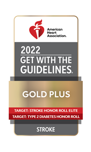 American Heart Association's Get with the Guidelines Gold Plus Award for Stroke