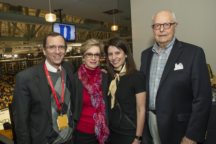 Dr. Greg Hundley , Anne Boevé, Carrie Mills, and Roger Boevé