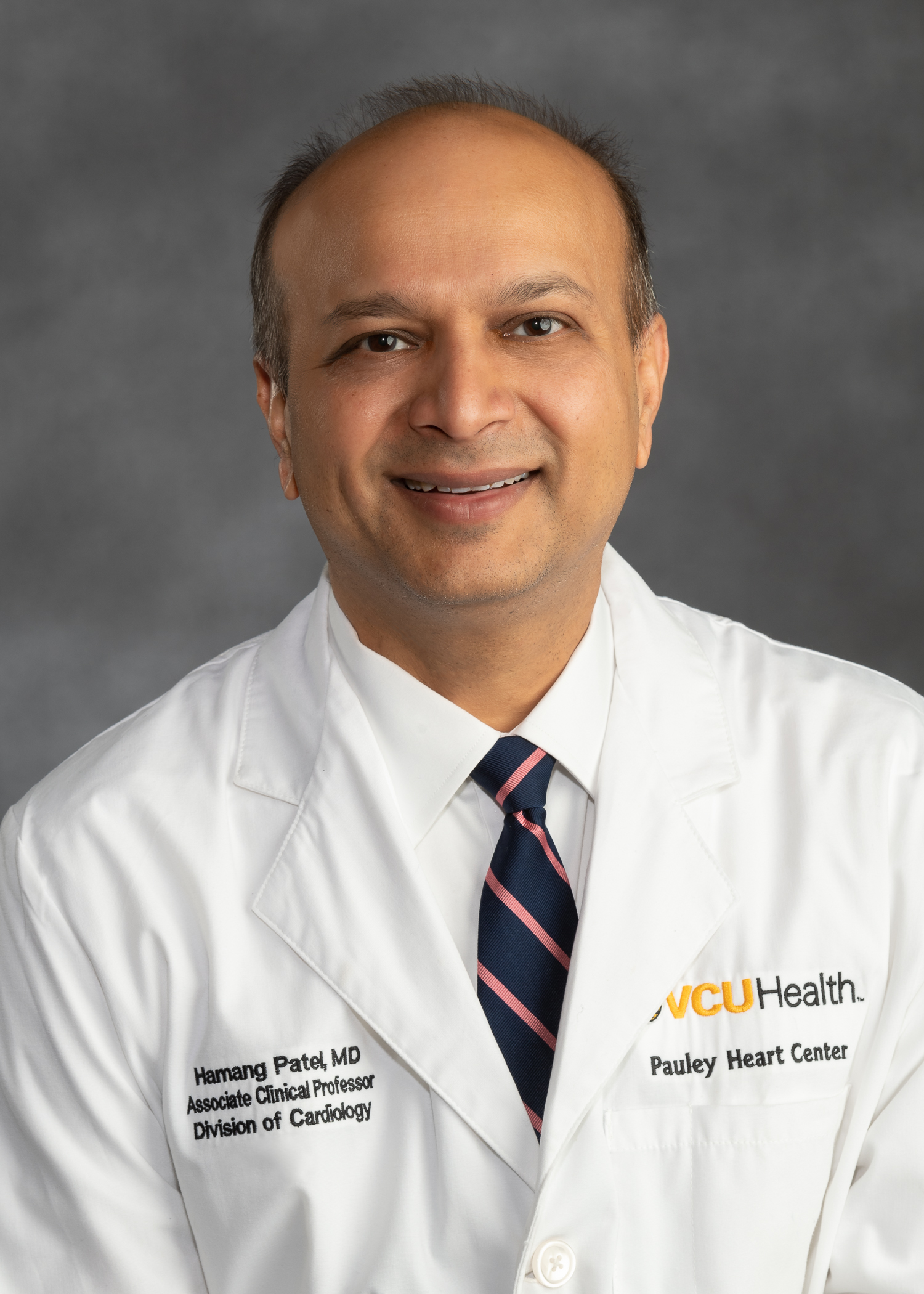 Headshot of Hamang Patel, M.D., FACC