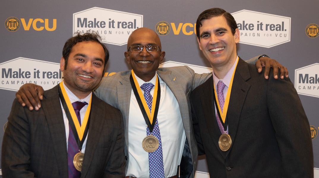Faculty Honored at VCU Investiture Dinner