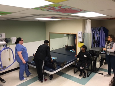 GRACY participants take part in a simulation activity.