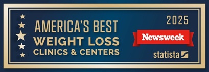 Logo for Newsweek America's Best Weight Loss Clinics and Centers 2025