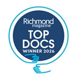 Badge for Richmond Magazine's Top Docs 2026
