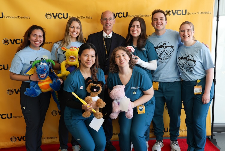 Group of Dental Students standing together
