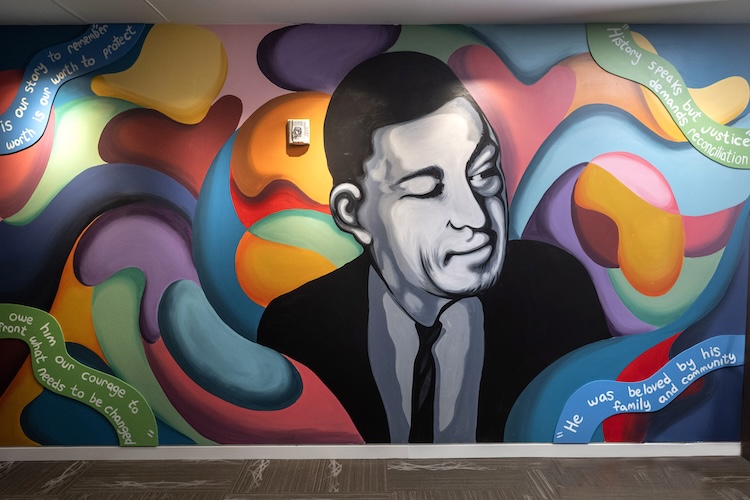Mural Wall of Bruce Oliver Tucker