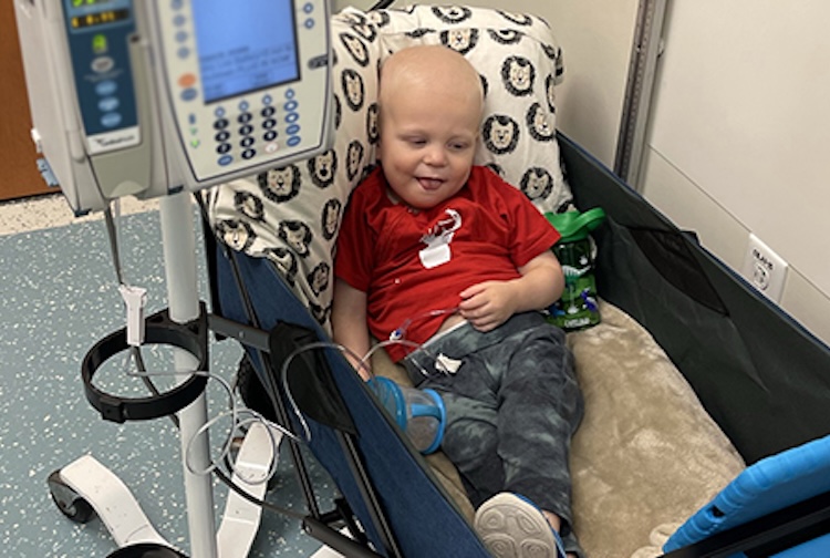 Cancer patient James get treatment during COVID