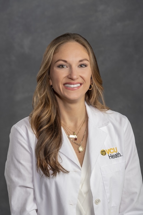 Doctor in a white medical coat