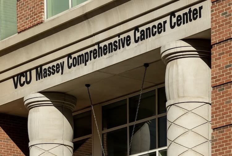 Exterior of the Massey Comprehensive Cancer Center