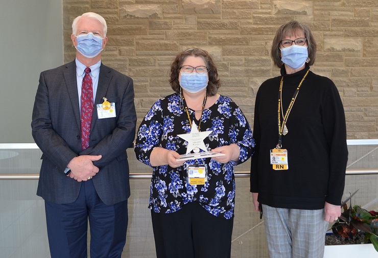 Image of Scott Burnette, Lillian Gibson and Mary Hardin