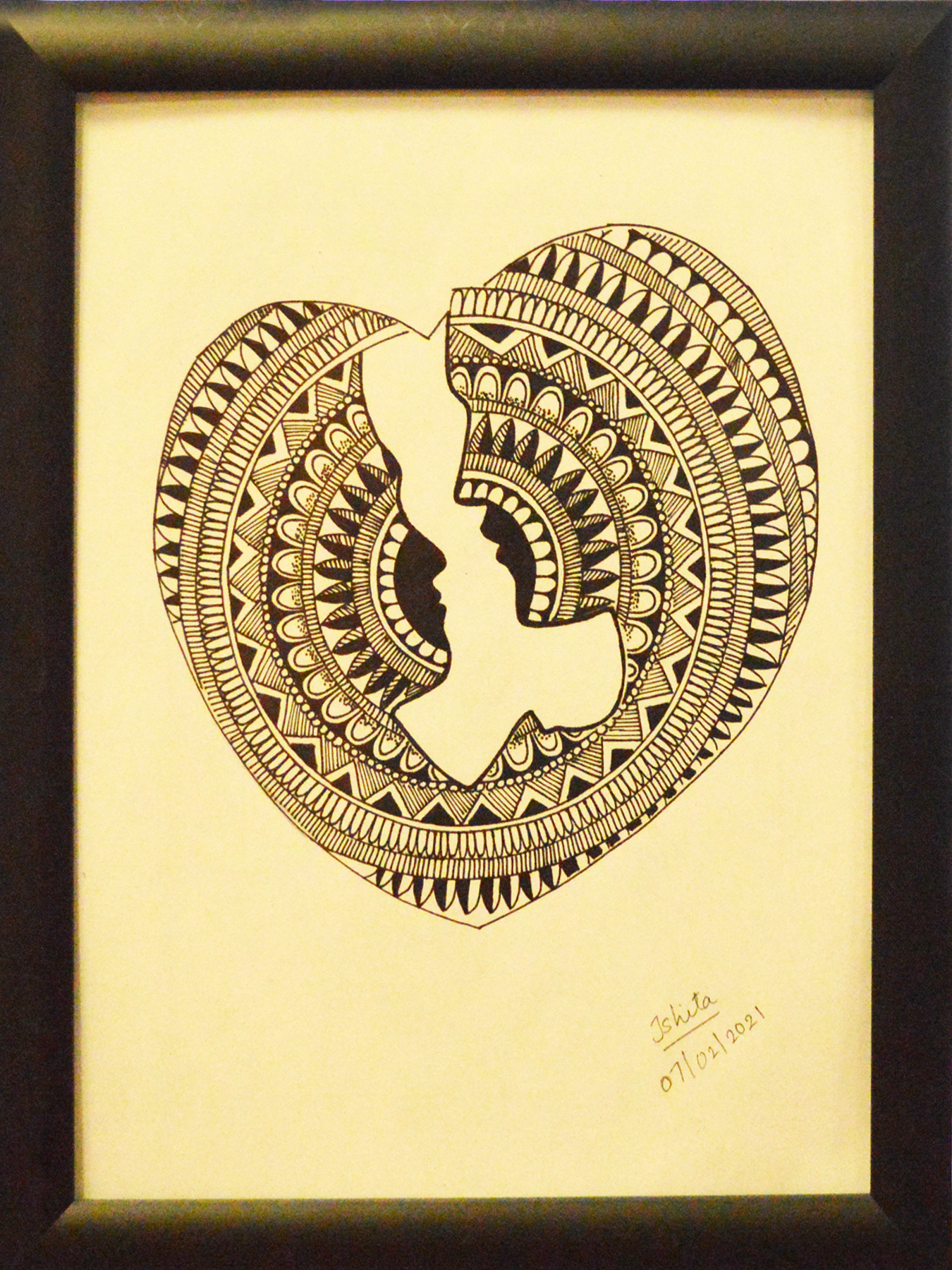 Mandela drawing by Ishita Christian
