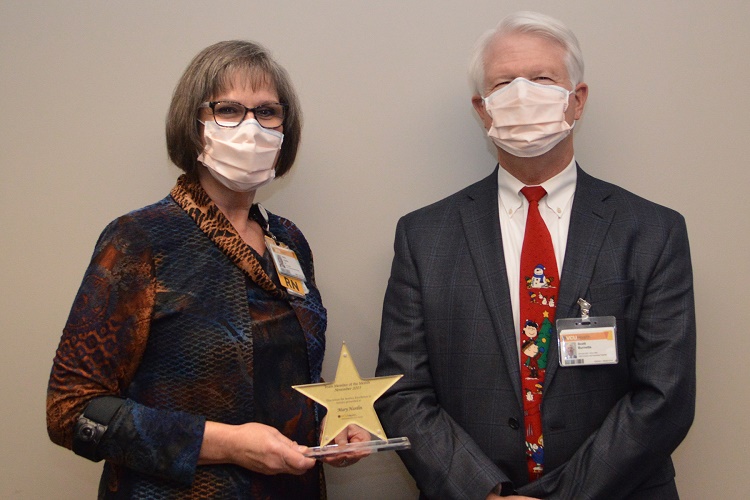 Mary Hardin and Scott Burnette