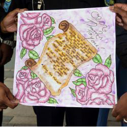 Hand made thank you card