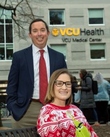 Dr. Nicholas Johnson and Jordan Payne