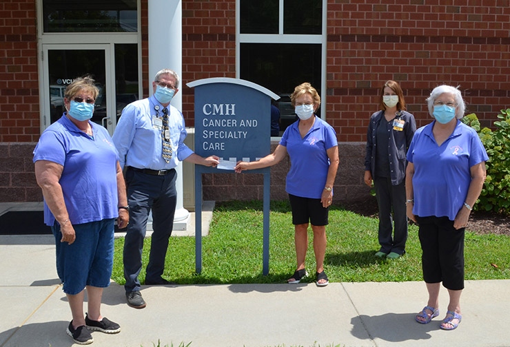 Ladies of the Lake Donate to Cancer Care