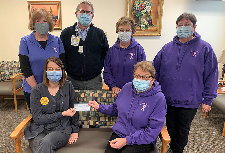 Ladies of the Lake Donate to Cancer Care