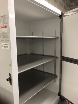 Ultra-cold freezer, interior