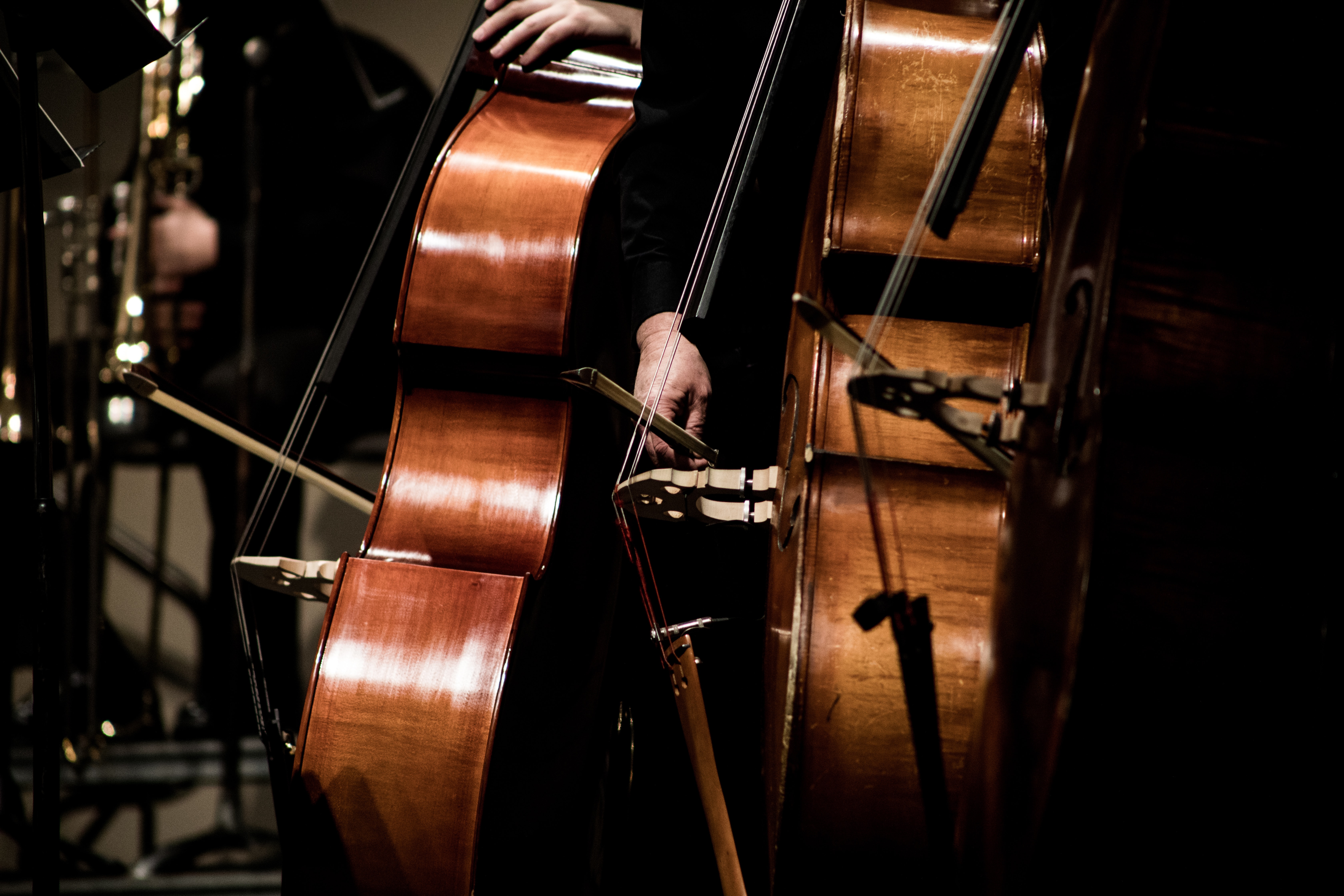 String instruments being played