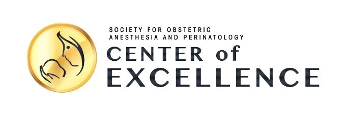 Society for Obstetric Anesthesia and Preinatology Center of Excellence badge