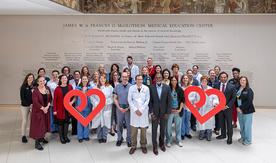 Group of people with Dr. Ellenbogen