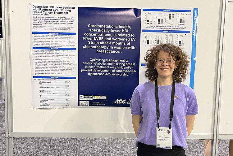 Eva Trakhtman presents research at ACC Expo