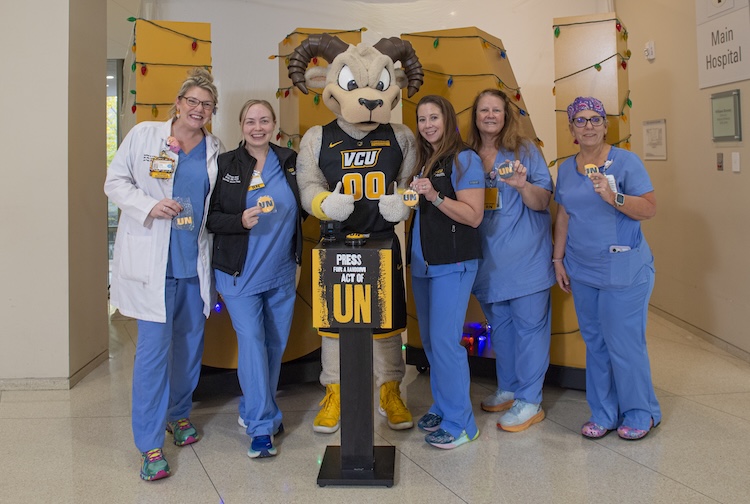 In pictures: VCU and VCU Health's holiday video unwrapped