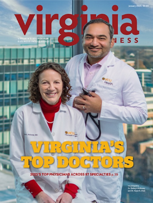 two doctors on cover of magazine